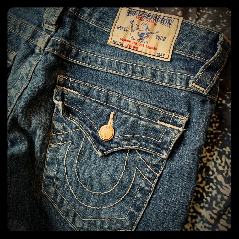 True Religion Jeans - Skinny Jean/Rhinestones